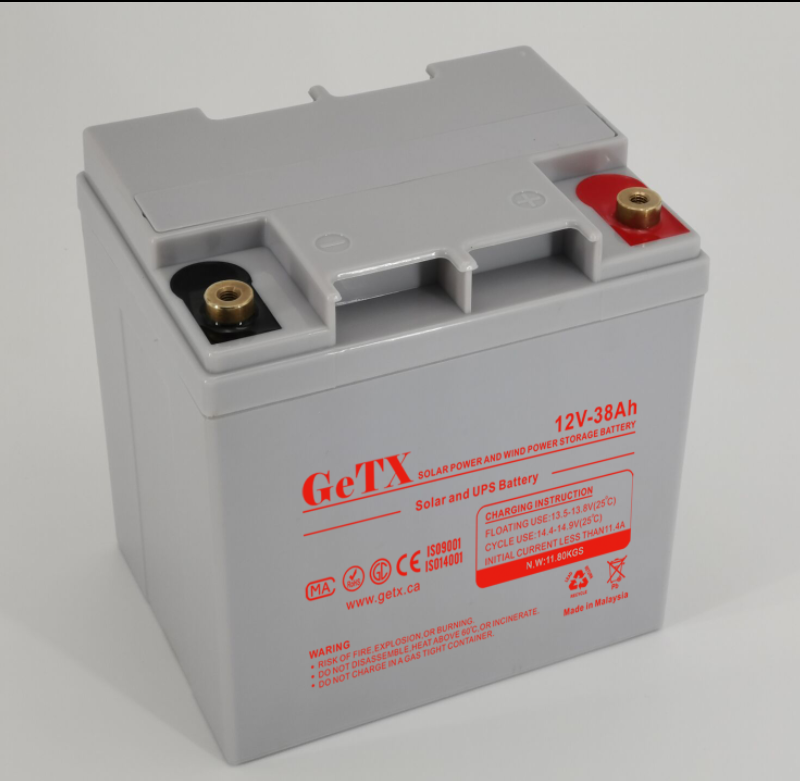 GeTX Rechargeable battery 12V 38Ah Lead Acid GX12-38