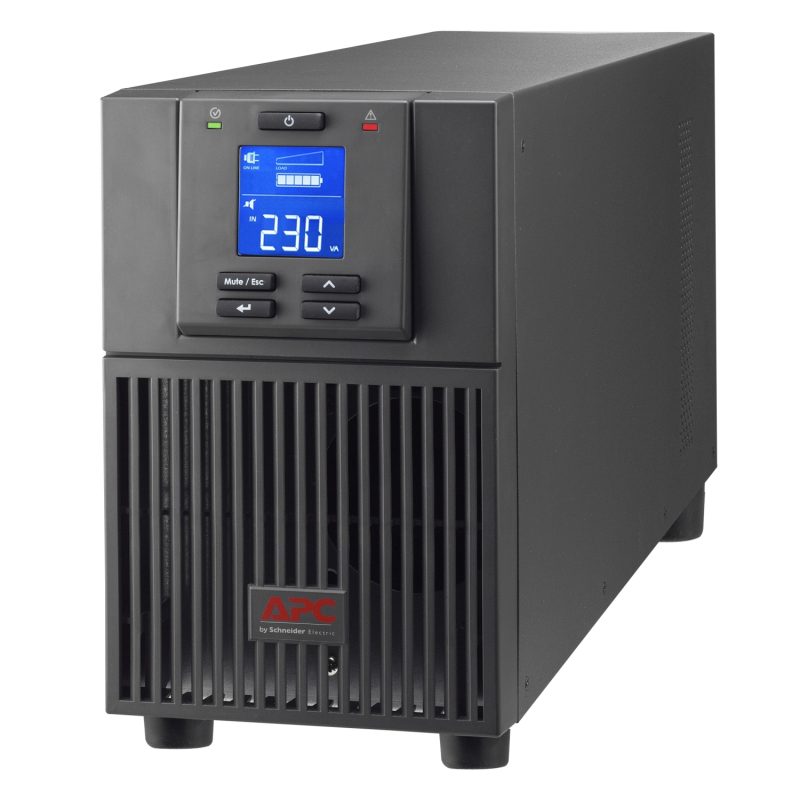 APC Easy UPS On-Line, 2000VA/1600W, Tower, 230V, 4x IEC C13 outlets, Intelligent Card Slot, LCD SRV2KI