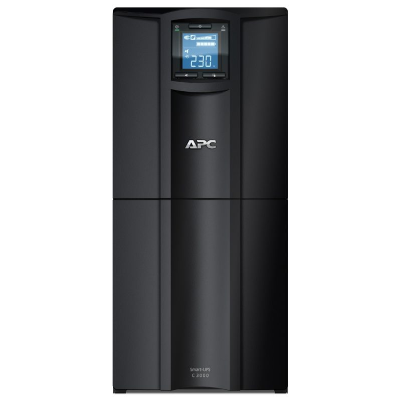 APC Smart-UPS C 3000VA LCD 230V Line-interactive UPS with pure sine wave power for critical equipment protection SMC3000I