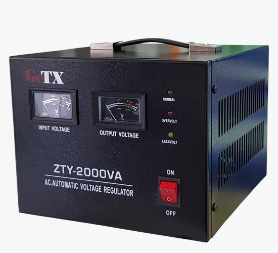 GeTX 2000VA Voltage Stabilizer Regulator 220 Voltage-110 Voltage